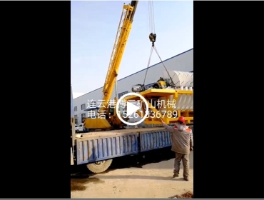 陶瓷過濾機發(fā)貨現場