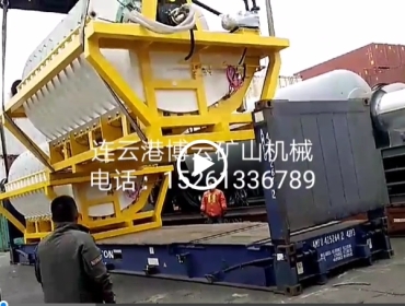 陶瓷過濾機發(fā)貨現場